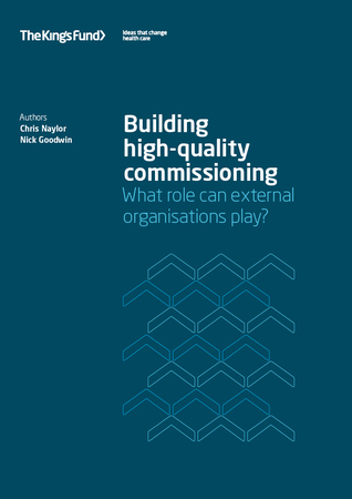 Read Building High Quality Commissioning: What Role Can External Organisations Play? - Chris Naylor file in ePub