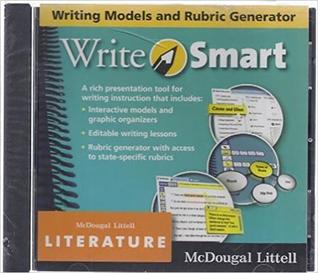 Read Online McDougal Littell Literature California: Writesmart Student's Edition CD-ROM Grade 06 - McDougal Littel | PDF