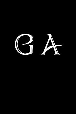 Read G a: Double Monogram Journal, 100 Pages, 6x9 Inches, Black Glossy Cover -  | PDF