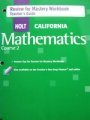 Read Holt Mathematics California: Review For Mastery Workbook Teachers Guide Course 2 - Rinehart and Winston Holt file in ePub
