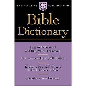 Read Online Nelson's Pocket Reference Series: Bible Dictionary, Bible Concordance, Bible Handbook - Thomas Nelson Publishers file in ePub
