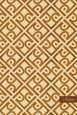 Full Download Notes: 6x9 Ruled Lined Notebook - Check Square Spiral Cross Geometry Frame Line - Retro Brown Worn Out Vintage Seamless Pattern Cover. Matte Softcover and Cream Interior Papers. -  | PDF