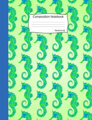 Full Download Seahorse Composition Notebook: Lovely Animal Wide Ruled Journal for Girls, Boys and Teens, for Students and Teachers, for School and Work, Journaling and Writing - Joy Happy | PDF