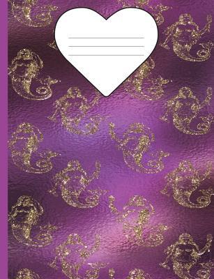 Download Composition Notebook Mermaid Glitter - Marble Wide Ruled: 100 Lined Pages - Big Earth Books | ePub