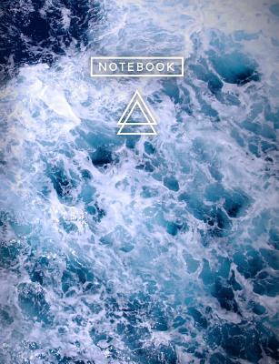 Read Online Aesthetic Art Journaling: Summer Themed/Ocean Adventure Composition Book 150 Unlined Drawing Pages Ocean Foam -  file in ePub