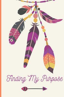 Download Finding My Purpose: Motivational Guided Journal, Undated Double-Page Spread Per Day, Mindful Colouring Bar, Goal Setting and Self Reflection, Purple Feathers -  | ePub