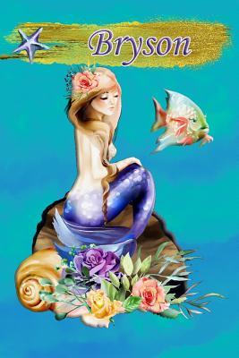 Download Heavenly Mermaid Bryson: Wide Ruled - Composition Book - Diary - Lined Journal -  file in ePub