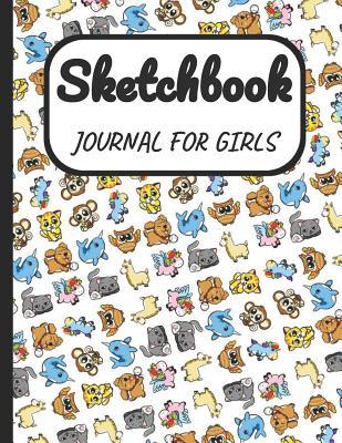 Read Online Sketchbook Journal for Girls: A Large Note Book for Girls of All Ages with Blank Paper for Drawing and Sketching: Artist Edition with Girly Cover - Joanna H Peterson Publishing file in ePub