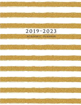 Read Online 2019-2023 Academic Planner: Four Year Academic Planner 8.5 x 11 with Inspirational Quotes (Gold Glitter Pattern) -  file in PDF
