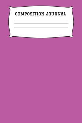 Download Composition Journal: A 6x9 Inch Matte Softcover Paperback Notebook Journal With 120 Blank Lined Pages - College Ruled - Purple -  file in ePub