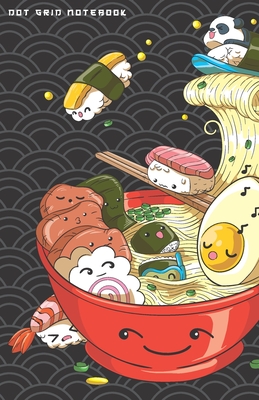 Download Dot Grid Notebook: Cute Dot Notebook with Japanese Ramen Wave, Sushi and Panda, Cool Organizer for Unique and Creative Calendars, To-Do Lists, Drawings, Habit, Tasks or Expenses Tracking - Dotted Publicationz | ePub