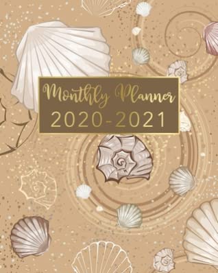 Download 2020-2021 Monthly Planner: Seashell Design - Two Year Monthly Planner from January 2020 to December 2021 Calendar - 24 Months with US Holidays - 2 Year Schedule and Organizer - Zyx Monthly Planners | ePub