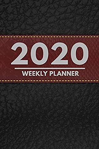 Read 2020 Weekly Planner: Weekly Monthly Planner Calendar Appointment Book For 2020 6 x 9 - Black Red Fake Vegan Leather Cruelty-Free Edition (2020 Weekly Planners 13) - PaperBCK XPress file in ePub